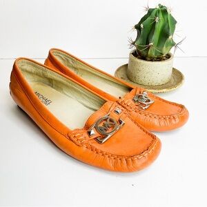 Michael Kors Orange Women's Driving Loafers